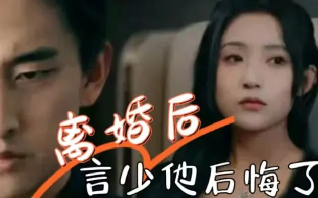 离婚后，言少他后悔了海报