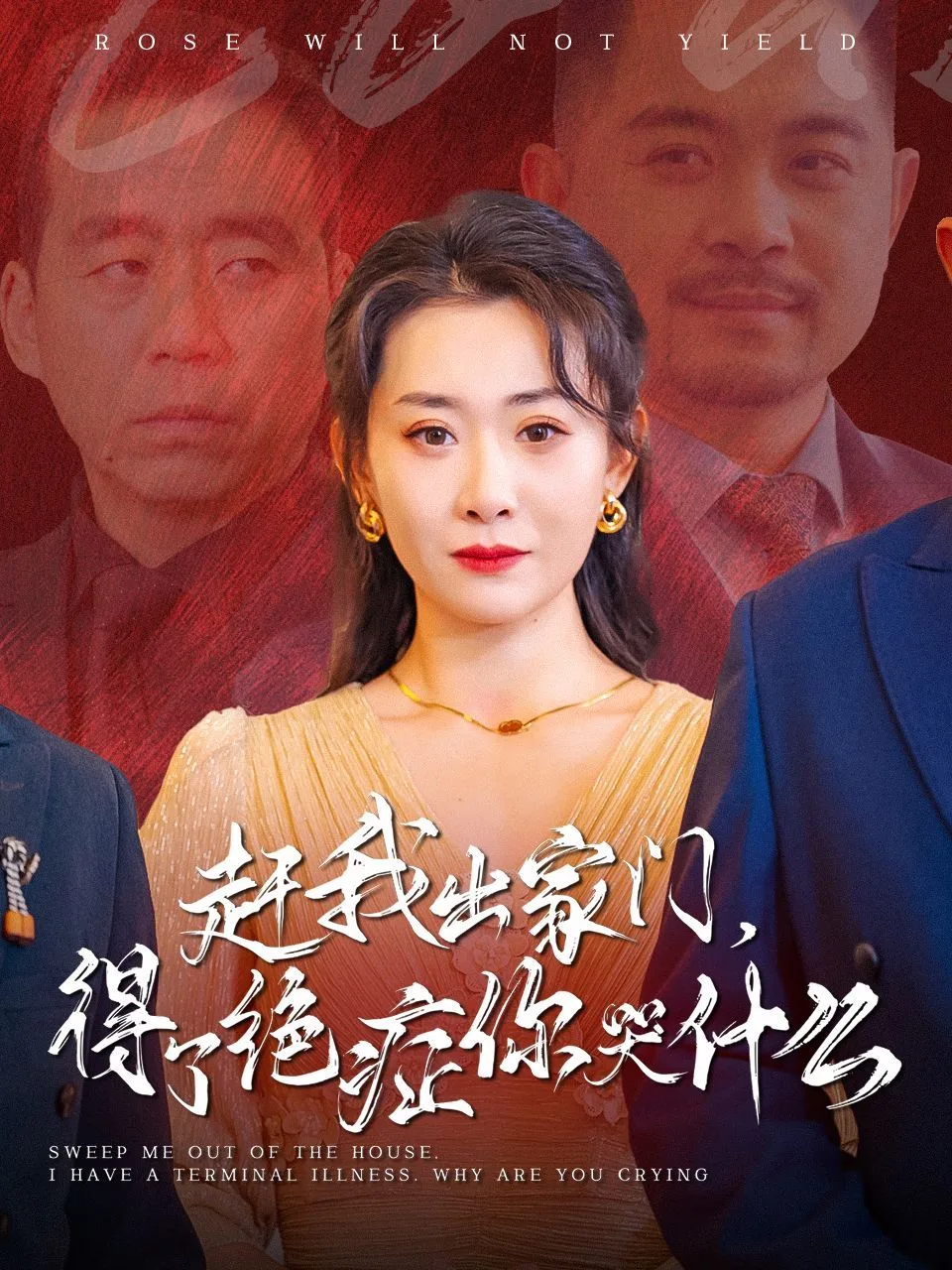 赶我出家门得了绝症你哭什么海报