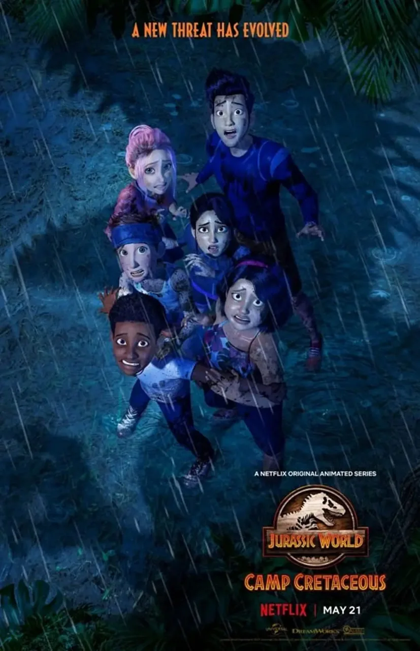 侏罗纪世界：白垩纪营地 第三季海报