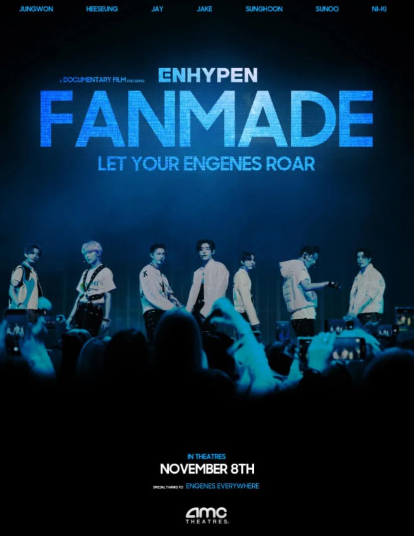粉丝自制：Enhypen海报