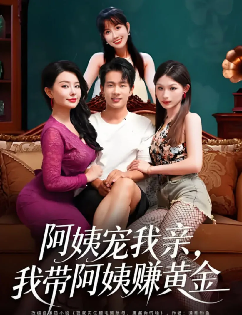 阿姨宠我亲，我带阿姨赚黄金海报