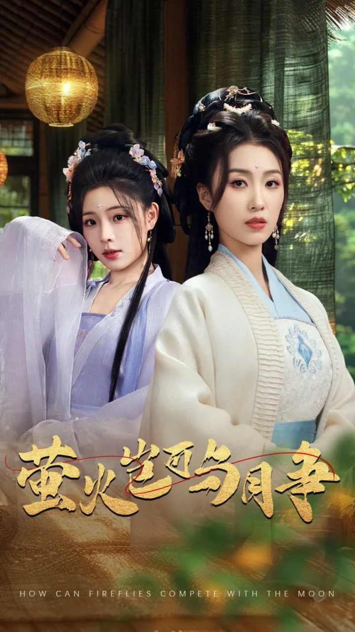 萤火岂可与月争海报