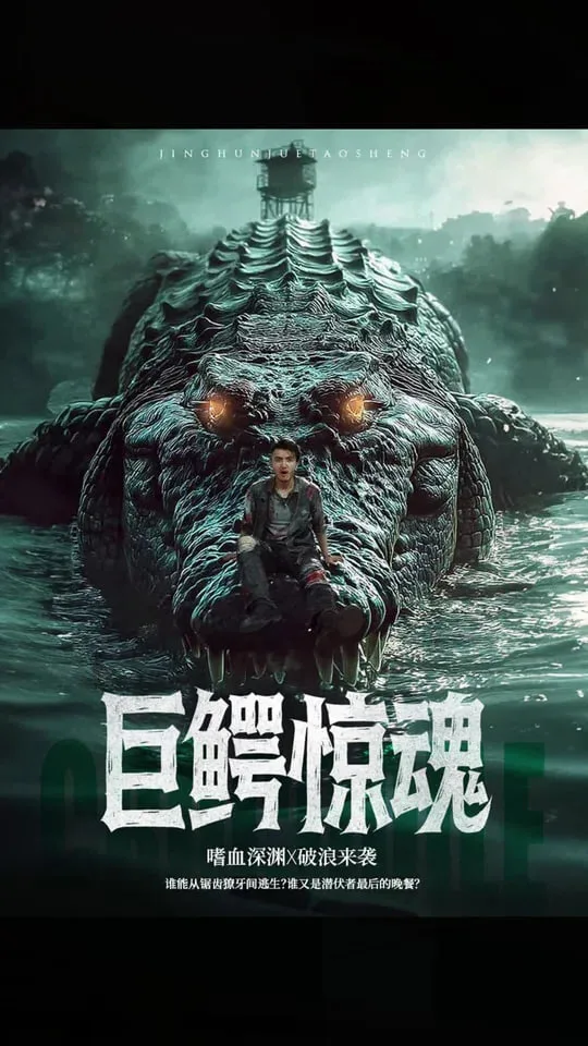 巨鳄惊魂海报