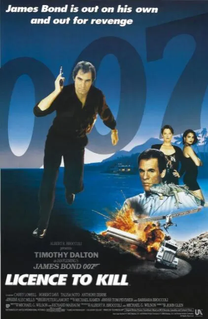 007之杀人执照海报