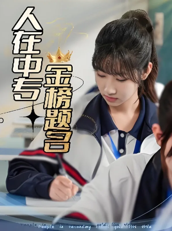 人在中专金榜题名海报