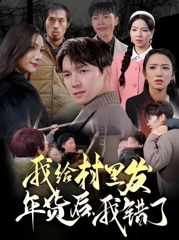 我给村里发年货后，我错了海报