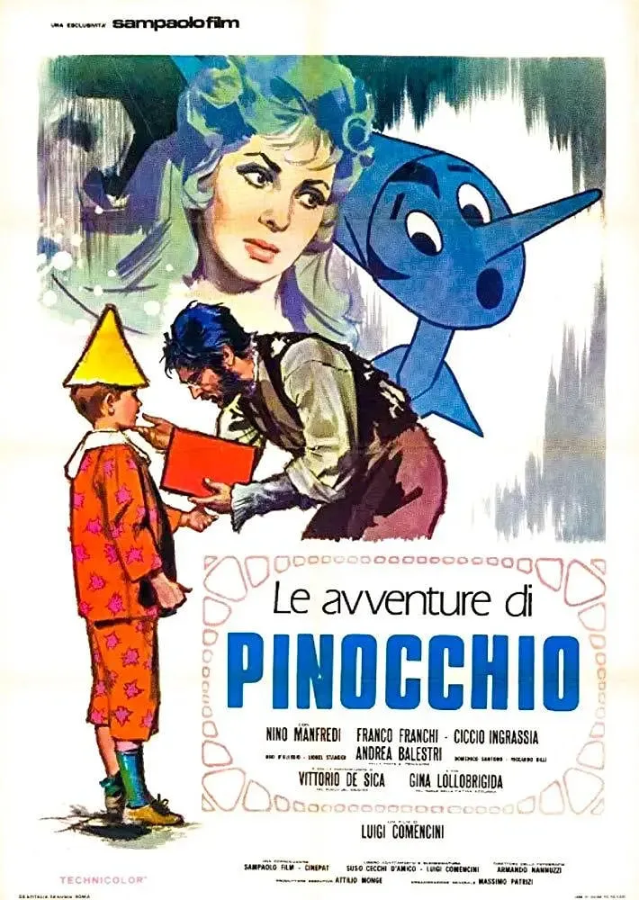 木偶奇遇记 1972海报